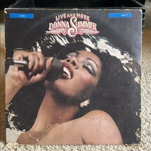 Donna Summer Live and More Vinyl Record